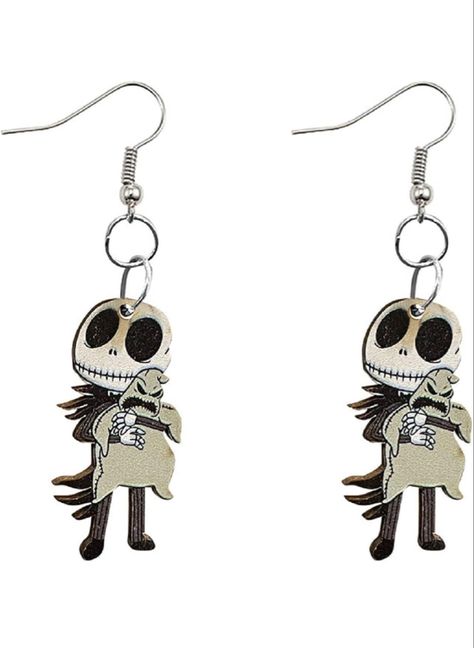 Cute Cartoon Halloween Theme Earrings Ghost Pumpkin Wooden Dangle Earrings Creative Jewelry for Halloween Party Exaggeration Accessories Cartoon Halloween, Ghost Pumpkin, Halloween Cartoons, Halloween Theme, Halloween Earrings, Christmas Earrings, Creative Jewelry, Girls Jewelry, Halloween Design