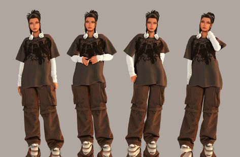 Sims Cc Baggy Pants, Sims 4 Cc Layered Clothes, Sims 4 Cc Pants Baggy, Sims 4 Cc Clothes Baggy Shirt, Sims 4 Cc Layering Clothes, Sims 4 Cc Boxers Women, Sims 4 Masc Clothes, Sims 4 Baggy Shirt Cc, Ts4 Outfits Cc