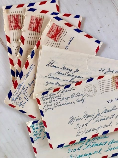 Vintage Handwritten Letters, Watercolour Journal, Old Letters, Notes Art, Pen Pals, Handwritten Letters, A Soldier, Vintage Lettering, Fabric Remnants