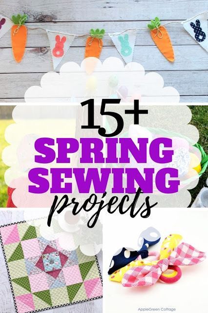 List of 15+ free spring sewing patterns to create this year. Spring Sewing Projects, Spring Sewing Patterns, Spring Sewing, Fat Quarter Projects, Fabric Headbands, Leftover Fabric, Beginner Sewing Projects Easy, Sewing Skills, Love Sewing