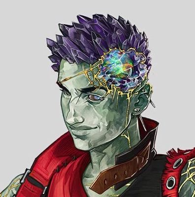 Ashton Greymoore | Critical Role Wiki | Fandom Genasi Barbarian, Ashton Greymoore, Taliesin Jaffe, Earth Genasi, Critical Role Fan Art, Vox Machina, Character Actor, Critical Role, Crystal Hair