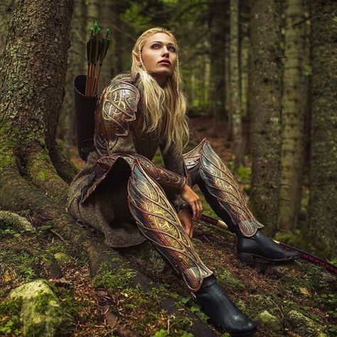 One of our female bestsellers: elven armor LARP set. A universal creation for different games and events. Welcome to order! Follow the link in bio (@arthammer.workshop) _______________ ⠀ #arthammerworkshop #arthammer #larp #larper #larping #larpist #larplife #instalarp #larpersofinstagram #larparmor #femalearmor #fenalewarrior #elvenarmor #armorcreation #nordicsisterhood Elven Armor, Elven Cosplay, Elf Armor, Princess Peach Cosplay, Elves Fantasy, Female Armor, Cosplay Armor, Wood Elf, Magic Aesthetic