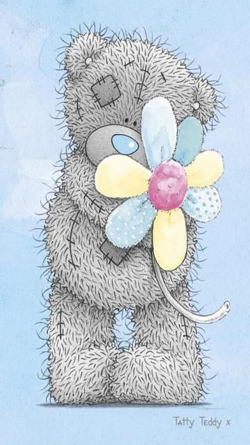 ♡ Tatty Teddy Teddy Images, Teddy Bear Quotes, Teddy Pictures, Teddy Bear Images, Blue Nose Friends, Bear Images, Teddy Bear Pictures, Watercolor Card, Bear Pictures