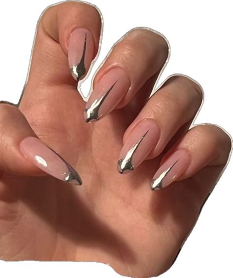 Stile Kylie Jenner, Unghie Nail Art, Edgy Nails, Minimal Nails, Shiny Nails, Short Nail, Designs Nail, Minimalist Nails, Manicure Y Pedicure