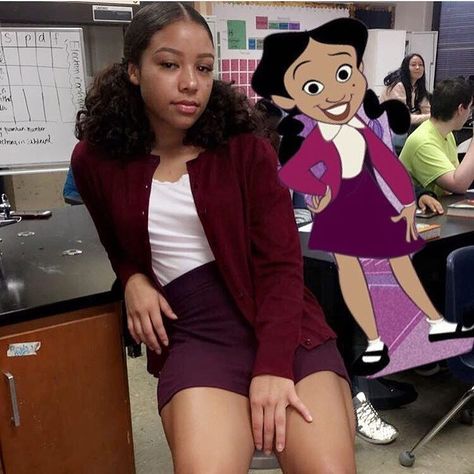 @blackkbombshells on Instagram: “Early Halloween! Penny from "The Proud Family" @brokebibi ❤️” Penny Proud Costume, Penny Proud, School Halloween Costumes, Early Halloween, Character Halloween Costumes, 90s Halloween Costumes, Quick Costumes, Spirit Week Outfits, Classy Halloween Costumes