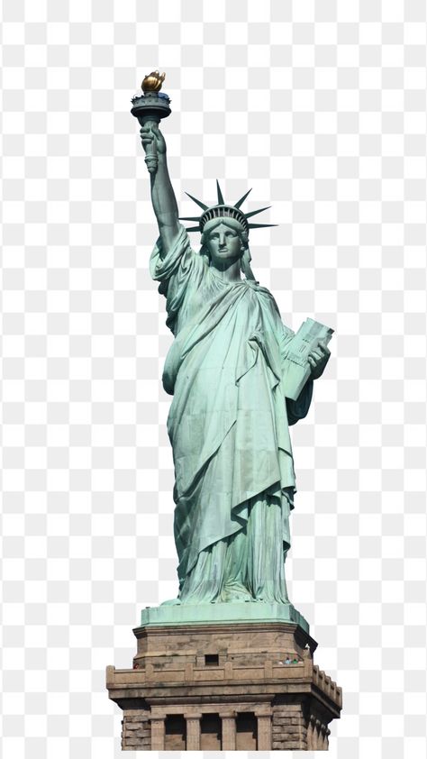 Vaporwave Statue, Usa Statue Of Liberty, Usa Landmarks, Statue Of Liberty New York, Liberty New York, Png Images Free, New York Harbor, Free Png, Statue Of Liberty