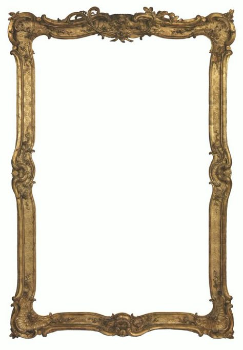 Vintage Frame Printable, Victorian Frame Png, Picture Frame Graphic Design, Frames For Artwork, Victorian Photo Frame, Victorian Frames Vintage, Antique Frame Drawing, Vintage Frames Ideas, Picture Frame Aesthetic