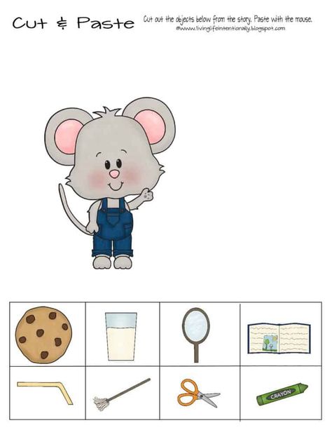 If You Give A Mouse A Cookie Sequencing Free, If You Give A Mouse A Cookie Craft, If You Give A Mouse A Cookie Activities, Storybook Crafts, Cookie Printable, Early Preschool, Educational Activities For Toddlers, Read Across America Week, Assistant Teacher