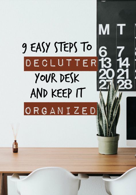 Lisa Tselebidis Decluttered Desk, Declutter Desk, Cleaning Room Hacks, Minimalist Lifestyle Simple Living, Konmari Organizing, Neat Desk, Marie Kondo Organizing, Konmari Folding, Organized Desk