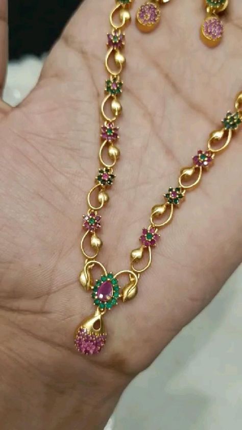 one gram gold jewellery in 2022 | Gold earrings models, Gold bride jewelry, Jewelry set design Chokar Design Jewelry In Gold 20 Gram, 10gms Gold Necklace Designs, 20 Gms Gold Necklace Indian, One Gram Gold Jewellery, Small Gold Necklace, Simple Necklace Designs, Temple Jewellery Earrings, 1 Gram Gold Jewellery, Gold Temple Jewellery