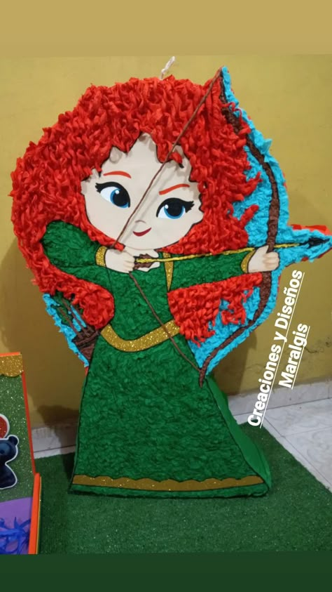 Merida Birthday Party, Braves Party, Princess Merida, Disney Brave, Merida Brave, Diy Projects To Sell, Bridal Shower Party, 5th Birthday, 4th Birthday