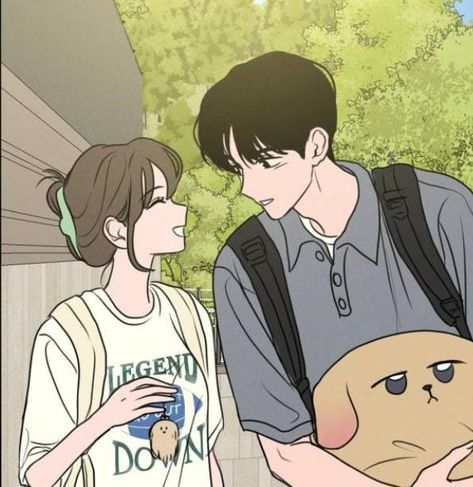 Webtoon Our Secret Alliance, Cute Webtoon Couples, My Secret Alliance, Anime Couple Aesthetic, Cute Romantic Manga, Our Secret Alliance Webtoon, Webtoon Aesthetic, Our Secret Alliance, Webtoon Drawing