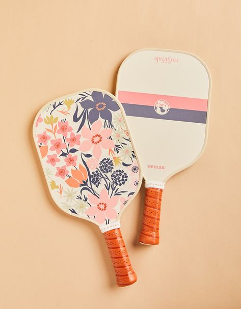 Pickleball just got more fun with the most recent collaboration from Spartina 449 and Recess Pickleball. In best-selling Spartina patterns, these composite paddles have a durable fiberglass surface with a honeycomb polypropylene core. The nice sanded texture surface gives extra spin and control on the ball. Designed to coordinate with our Marsh Hens Sport collection. Recess Pickleball, Midwife Gift, Pickle Ball, Spartina 449, Pickleball Paddles, Paddles, Outdoor Games, Room Art, Pickleball