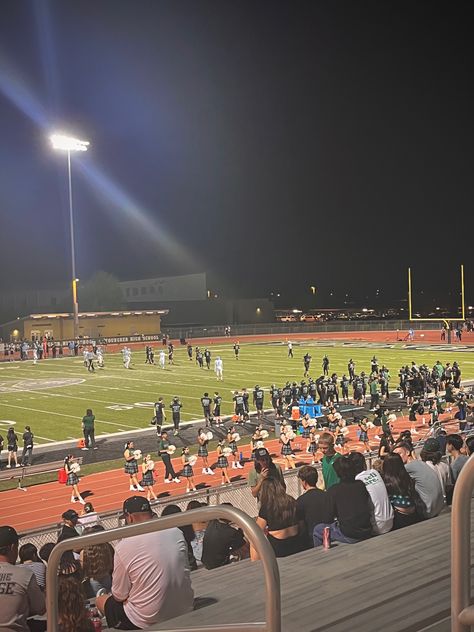 School Rivalry Aesthetic, Highschool Exterior Aesthetic, Public High School Aesthetic, Football Game Pics, Football Aesthetic High School, Public School Aesthetic, School Pov, American School Aesthetic, High School Quarterback Aesthetic