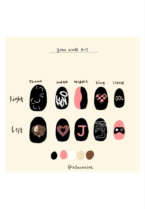 Nct Dream Nails Designs, Nail Art Nct Dream, Nail Art Nct, Nct Dream Nails, Art Template, Dream Nails, Nails Art, Art Designs, Nct Dream