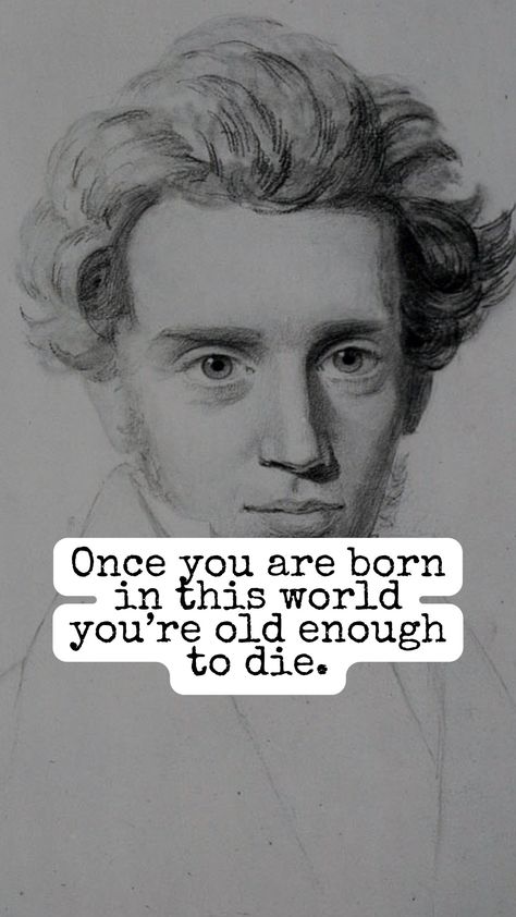 #philosophyquotes #sorenkierkegaardquotes #sorenkierkegaardquoteslove Soren Kierkegaard Quotes, Kierkegaard Quotes, Soren Kierkegaard, Profound Quotes, Philosophy Quotes, Deep Quotes, Philosophers, Human Emotions, Quotes Love