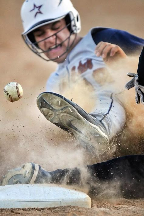 Taking Sports Photos, Baseball Photography Action Tips, Taking Sports Action Pictures, Taking Sports Pictures Tips, Baseball Photography Settings, How To Take Baseball Pictures, Baseball Game Photography, Action Baseball Photography, Softball Photography Action