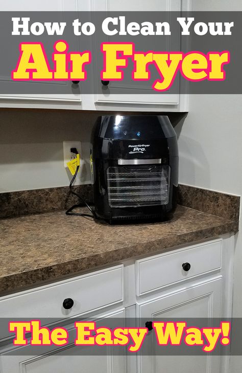 Air Fryer Cleaning Tips, How To Clean Airfryer, How To Clean My Air Fryer, How To Clean An Air Fryer Oven, Airfryer Cleaning Hacks, Cleaning An Air Fryer, Cleaning Air Fryer Hack, How To Clean Air Fryer, Air Fryer Cleaning Hacks