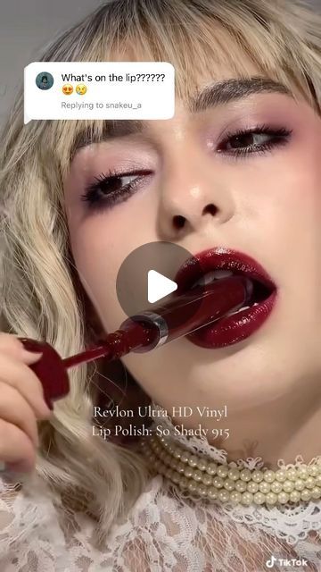 Eileen Amirian on Instagram: "Don’t sleep on @revlon lipsticks and glosses👄 This lip deserves its own video ❤️‍🔥 This shade is their Ultra HD Vinyl Lip Polish in So Shady 915" Revlon Vinyl Lip Polish, Revlon Lip Gloss, Revlon Lip, Revlon Lipstick, Vinyl Lips, Alphabet Code, Diy Lotion, Ultra Hd, Revlon