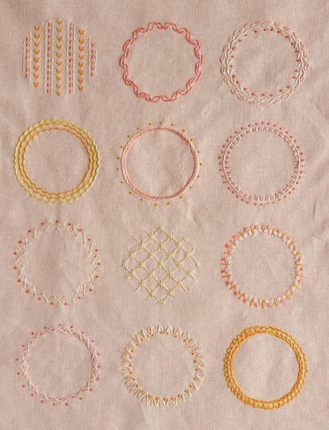 Learning To Embroider, Beginner Embroidery, Crewel Embroidery Kits, Embroidery Sampler, Purl Soho, Basic Embroidery Stitches, Hand Embroidery Tutorial, Pola Sulam, Embroidery Stitches Tutorial