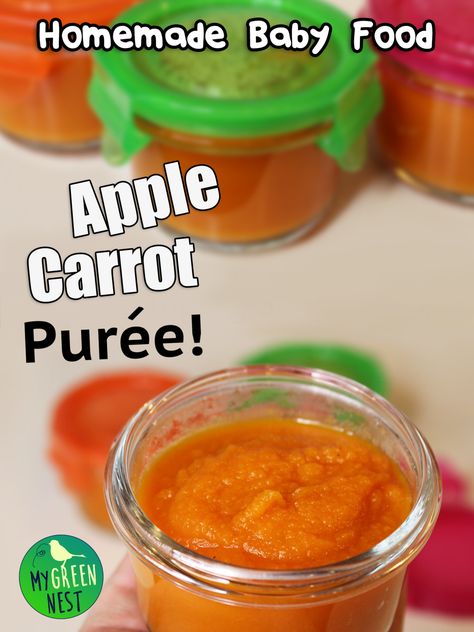 Pineapple Baby Food, Purée Foods, Infant Food, Homemade Baby Food Recipes, Carrot Puree, Puree Recipes, Baby Food Combinations, Making Baby Food, Baby Bullet