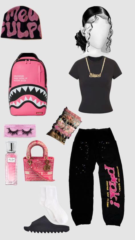 Boujee Baddie Outfits, Birthday Outfits To Wear To School, Outfits Ideas Shein, Black People Outfits, Simple Fits For School, Baddie 2000 Outfits, Outfits Ideas Baddie, Cute Outfits Baddie, Baddie Outfits Black Women