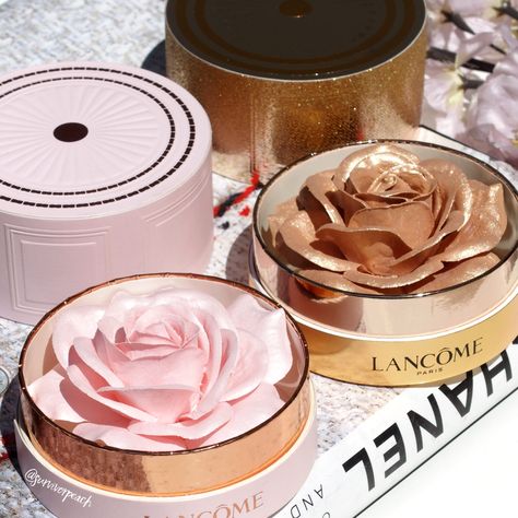 Lancome La Rose a Poudrer: the ultimate collectors item. — Survivorpeach Lancome Highlighter, Lancome Rose, Koleksi Makeup, Cosmetic Packaging Design, Beauty Care Routine, Fancy Makeup, Rose A, Powder Highlighter, La Rose