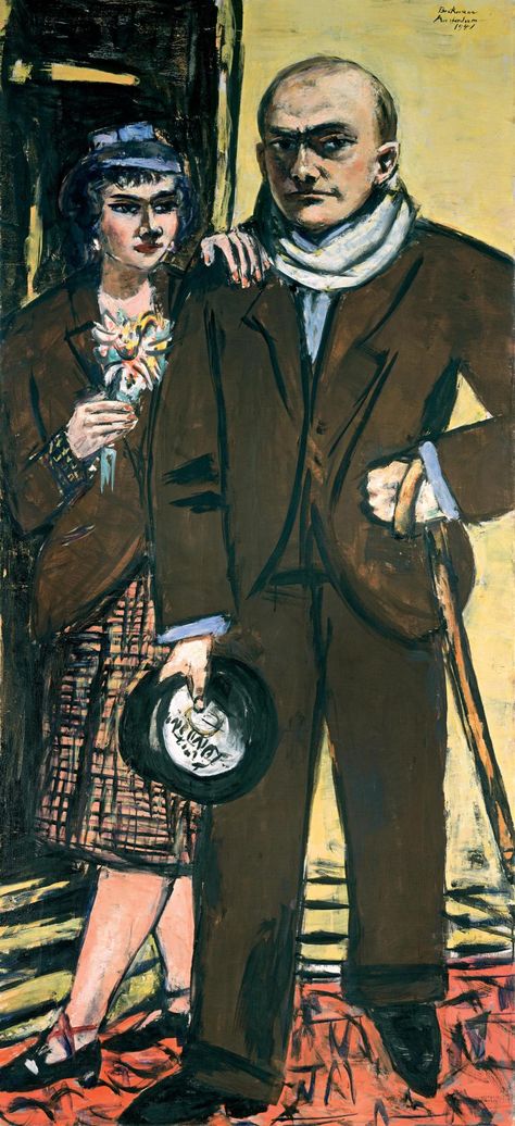 VISION (Posts tagged beckmann) Max Oppenheimer, Gabriele Münter, Neue Galerie New York, Double Portrait, George Grosz, New Objectivity, Max Beckmann, Degenerate Art, Stedelijk Museum