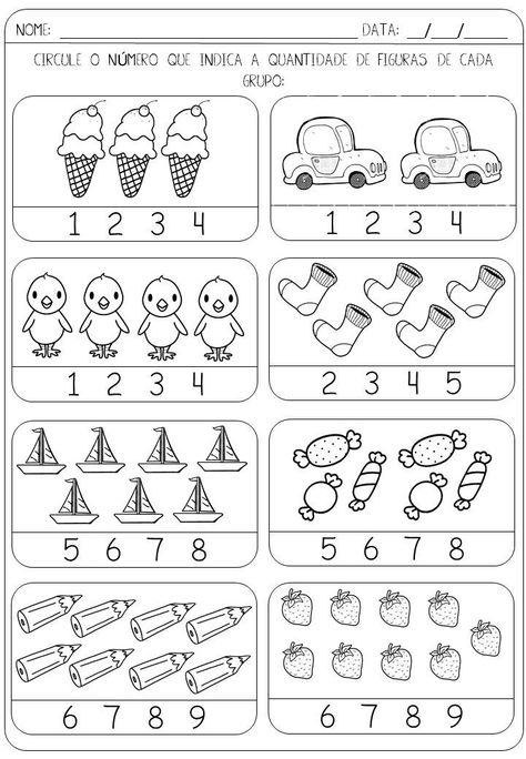 Kindergarten Math Worksheets Addition, Alphabet Crafts Preschool, Preschool Activities Printable, Free Preschool Worksheets, Kids Worksheets Preschool, Preschool Math Worksheets, Preschool Activities Toddler, Alphabet Worksheets Preschool, Kindergarten Learning Activities