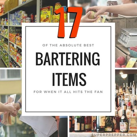 Bartering Items, Prepper Items, Survival Prepping Diy, Prepper Supplies, Survival Food Storage, Prepper Food, Shtf Preparedness, Emergency Prepardness, Doomsday Prepping