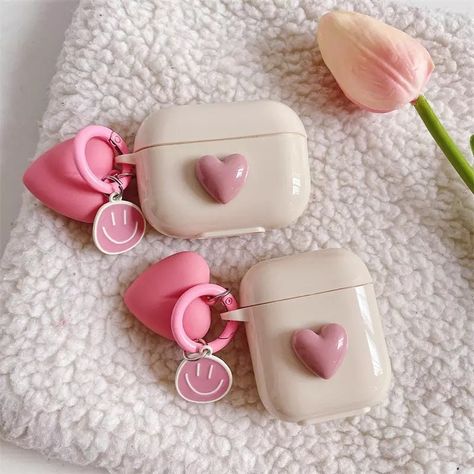 **Please make sure to choose the correct size before placing your order** Earphone Aesthetic, Mens Grooming Kit, 3d Heart, Phone Stuff, Air Pods, Crochet Motifs, Airpods Case, Airpod Case, Earphone Case