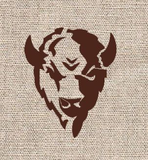 Bison Painting, Bison Tattoo, Buffalo Tattoo, Buffalo Animal, Buffalo Head, Bison Art, Buffalo Art, Wood Badge, Native American Symbols