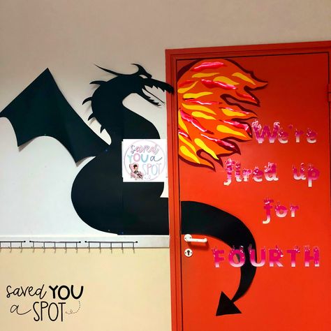 Dragon Bulletin Board, Dragon Classroom, Castle Theme Classroom, Magic Classroom, Castle Classroom, Magical Classroom, Nurse Clinic, School Corridor, Dungeon Art