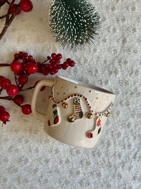 handmade ceramic mug Suitable for food use height  7,5 centimeter Because it is handmade, there may be differences Rudolf Mug Set Pottery Barn Kids, Cutest Christmas Mugs, Christmas Espresso Mug, Christmas Mugs Vinyl Ceramic, Chirsmas Mugs, Christmis Mugs, Snowmen Ceramic Mugs, Cozy Christmas Coffee & Tea Cups, Crismas Mugs