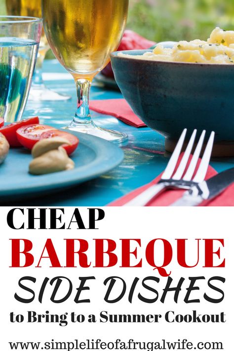 Cheap BBQ side dishes, BBQ side dishes for a crowd, budget-friendly food, inexpensive recipes Cheap Barbeque Ideas Food, Cheap Bbq Side Dishes For A Crowd, Side Dishes Cheap, Bbq Sides For A Crowd, Side Dishes For A Bbq, Sides For A Crowd, Barbeque Side Dishes, Side Dishes For A Crowd, Cheap Side Dishes