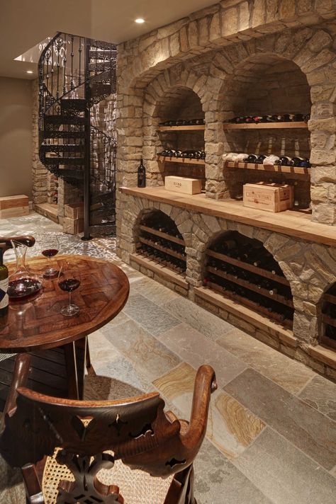 Wine Shop Interior, Wine Room Design, Brick Living Room, Wine Cellar Basement, Wine Rooms, Home Wine Cellars, Wine Cellar Design, Cellar Design, Poses Drawing