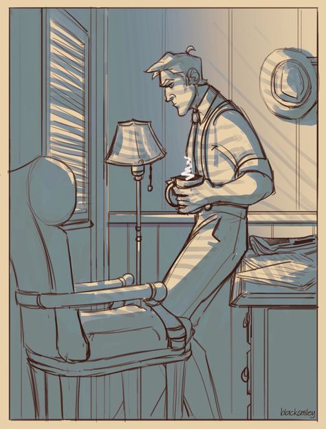 Noir Detective 50s Detective Aesthetic, Detective Drawing Reference, Noir Detective Outfit, Detective Art Character Design, Victorian Detective Aesthetic, Detective Pose Reference, Detective Poses, Vintage Detective Aesthetic, Detective Pose