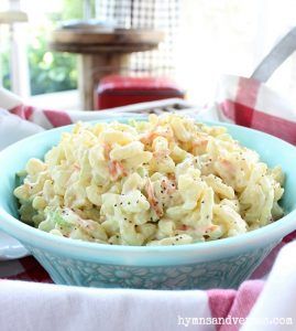 Easy Pennsylvania Dutch Macaroni Salad Dutch Chicken Corn Soup, Summer Macaroni Salad, Summer Comfort Food, Tomato Avocado Salad, Easy Apple Dumplings, Memorial Day Food, Cucumber Tomato Avocado Salad, Homemade Potato Soup, Chicken Corn Soup