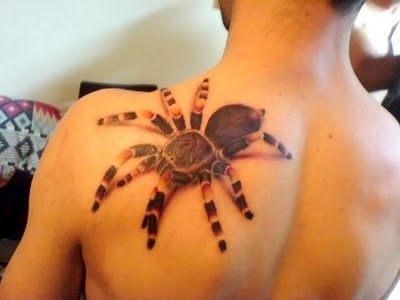 tarantula // 31 Incredible (And Slightly Creepy) Hyperrealistic Tattoos 3d Spider Tattoo, Tato 3d, Best 3d Tattoos, Tatoo 3d, Amazing 3d Tattoos, Tattoo Henna, Spider Tattoo, Gorgeous Tattoos, 3d Tattoos