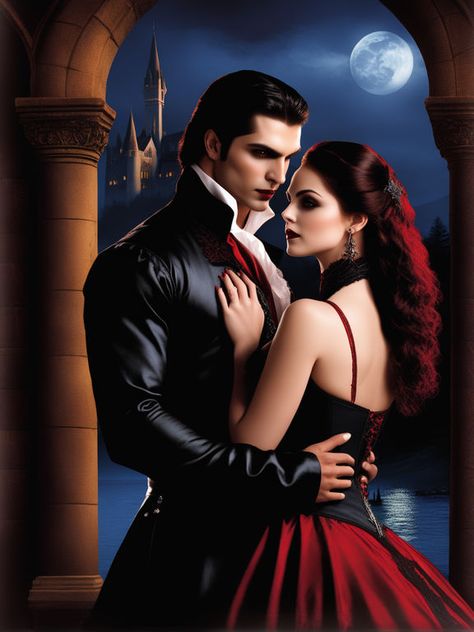 Cover of a vampire romance novel by Lab - Playground Vampire Romance Novels, Vampire Pfp, Vampire Romance, Vampire Romances, Vampire Love, Romance Covers, Vampire Queen, Romance Art, One Image