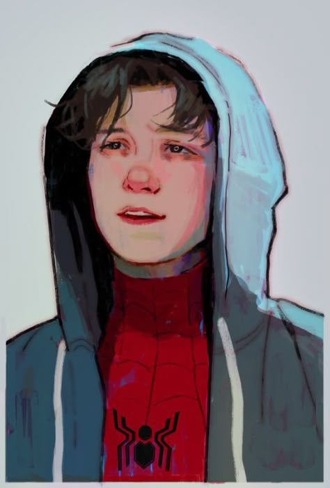 Image Spiderman, Marvel Fan Art, Tom Holland Spiderman, Spiderman Art, Marvel Fan, Dc Superheroes, Avengers Assemble, Peter Parker, Marvel Art