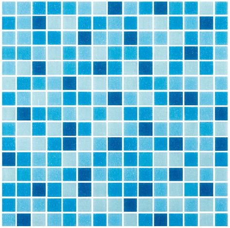 Pool Tile Texture, Shower Mosaic, Piscina Interior, Tile Texture, Backsplash Kitchen, Media Planning, Bath Tiles, Blue Mosaic, Blue Tiles