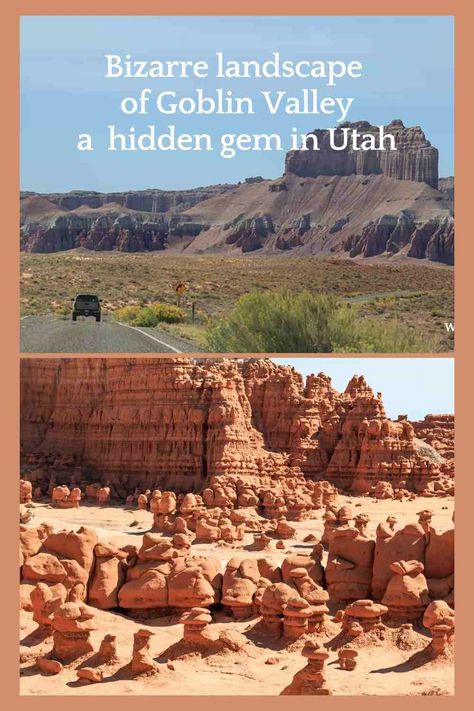 Rv Traveling, Goblin Valley State Park, Learn Science, Utah State Parks, Goblin Valley, Utah Camping, Visit Utah, Scenic Roads, Camping Area