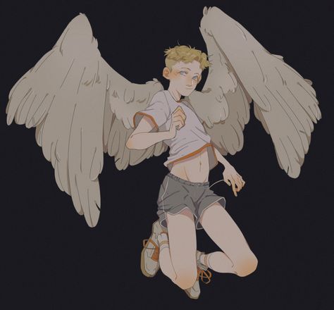 An Angel, An Anime, Angel Wings, Anime Character, Angel, Anime