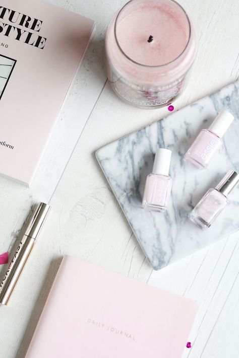 Baby Pink Nails, Third Baby, Pink Nail Polish, Flatlay Styling, Flat Lay Photography, Blogger Tips, Nail Varnish, Jolie Photo, Manicure E Pedicure