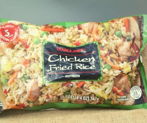 Trader Joes Frozen Food, Soup Beans, Shrimp Stir Fry, Bean Pasta, Trader Joes Recipes, Cauliflower Fried Rice, Rice Dish, Air Fryer Dinner Recipes, Chicken Fried Rice