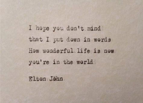 Elton John Your Song, 365 Jar, Quotes Dream, Antique Typewriter, Jason Mraz, Love Song Quotes, Song Lyric Quotes, Favorite Lyrics, Robert Kiyosaki