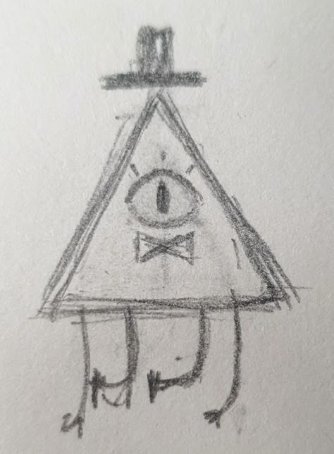 فنسنت فان جوخ, Bill Cypher, Abstract Tattoo Ideas, Gravity Falls Bill Cipher, Abstract Tattoos, Gravity Falls Bill, Easy Doodle Art, Bill Cipher, Easy Doodles Drawings