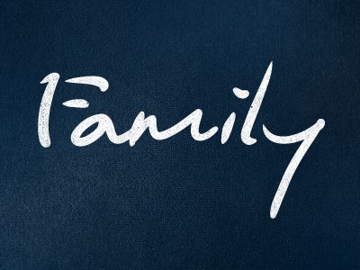 Family - Typography (by Mackey Saturday). #Hand #Written #Calligraphy #Design FOLLOW A FELLOW Family Typography Design, Family Written In Calligraphy, Family Calligraphy, Family Typography, Sharara Designs, Calligraphy Design, Hand Written, My Family, Typography Design