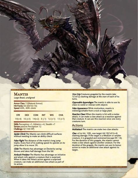 Dnd Beasts, Monsters Dnd, Homebrew Monsters, Stat Block, Dnd Creatures, Dnd Monster, Pearl Christmas, Dnd Stats, Dungeons And Dragons Memes